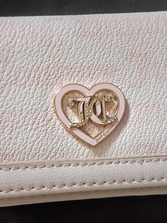 Juicy Couture Handbags - Juicy Couture Pink Heart Logo Women's Wallet